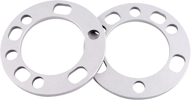 DCVAMOUS 4PC 5x5.5 6x5.5 5x139.7 6x139.7 Universal Wheel Spacers 5/16" (8mm) Compatible with Toyota-Chevy 6 Lug & Dodge-Ford 5 Lug Rims for 75-96 F150 | 94-22 RAM1500 | 98-22 Silverado Sierra 1500 - Image 4